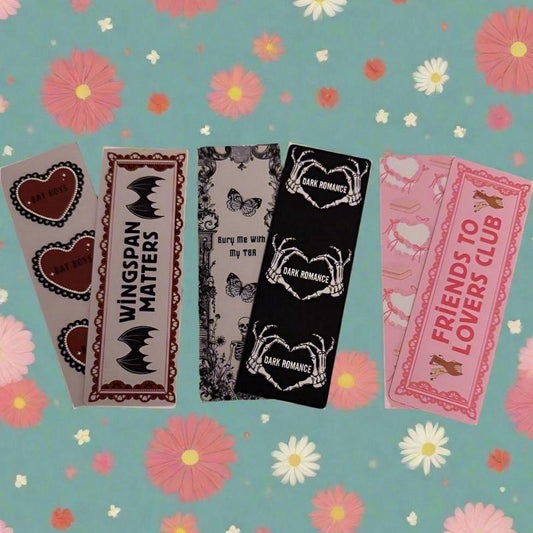 Bookmarks- Fantasy, Spicy, Trope, Bookish Bookmarks